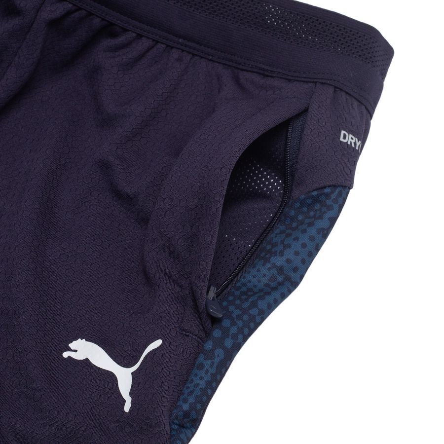 Marseille Training Trousers - New Navy/PUMA White Kids-SoccerKits Hub | Buy Soccer Jerseys Online